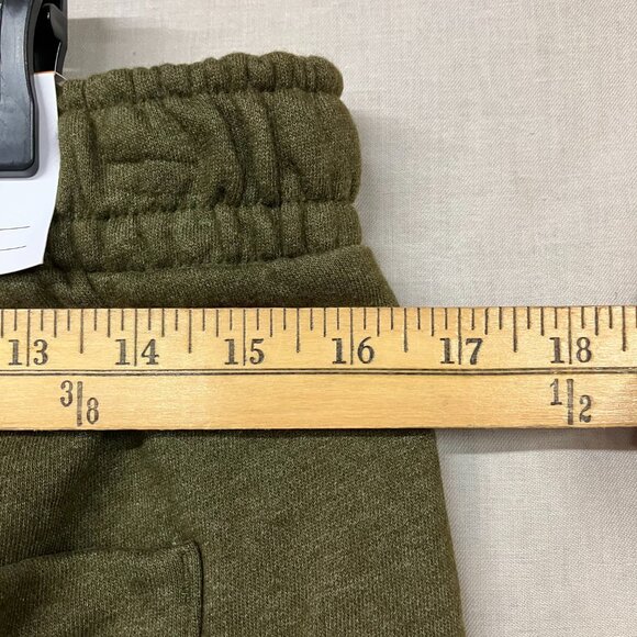 Goodfellow & Co Men's Small Green Heavyweight Fleece Jogger Pants Elastic Waist - Picture 12 of 13